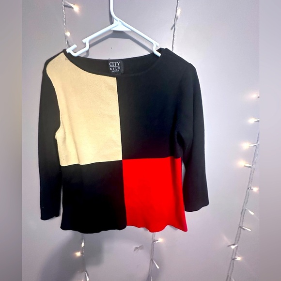City Silk: Women Size Medium Top - Picture 1 of 5